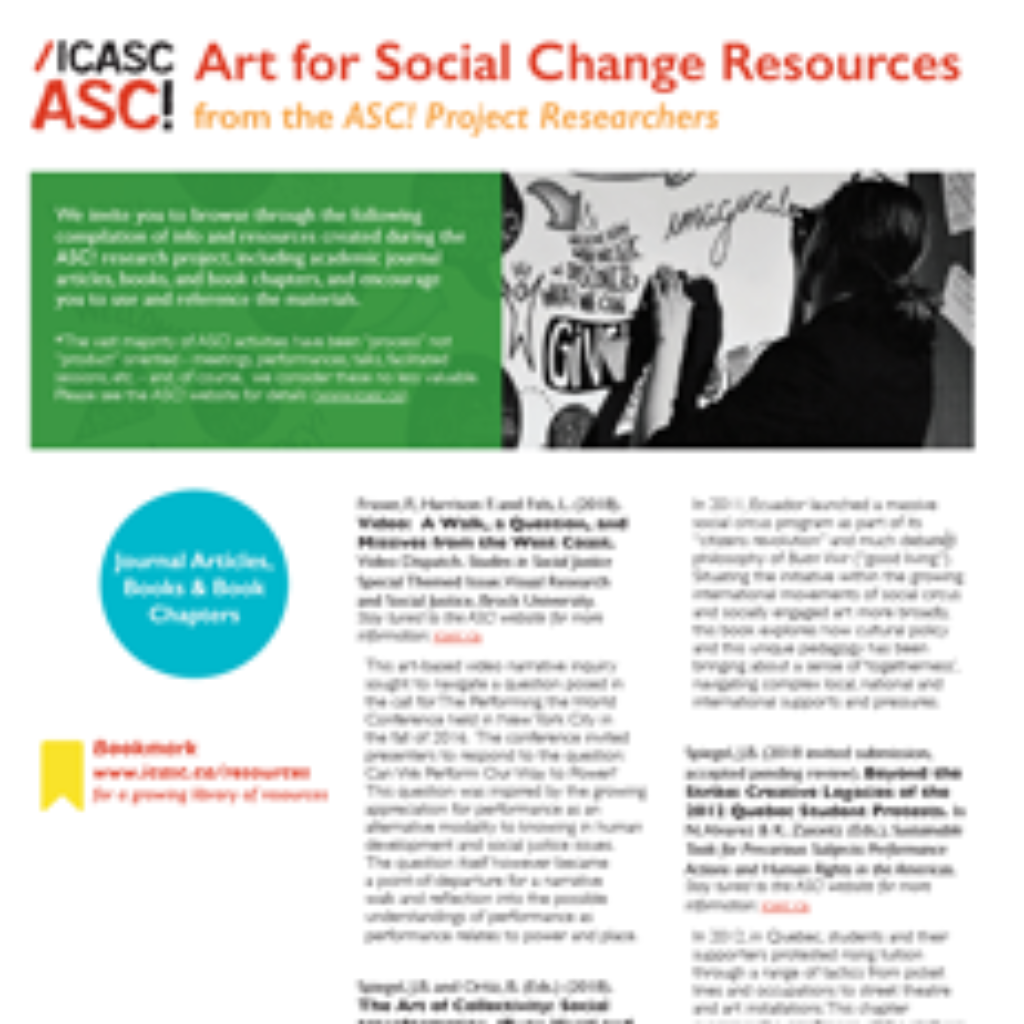 ASC! Project Final Report - ART / DIALOGUE / ACTION
