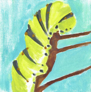 FUTURES/forward: Wings & Tales, Naomi Tessler | painting by Yvonne Freundl